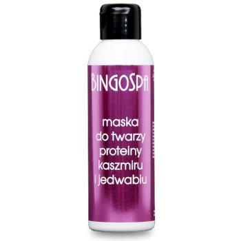 .BINGOSPA Maseczka do twarzy kaszmir i jedwab 150g